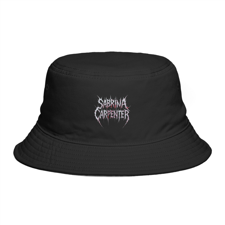 Sabrina Carpenter Gothic Design Bucket Hat