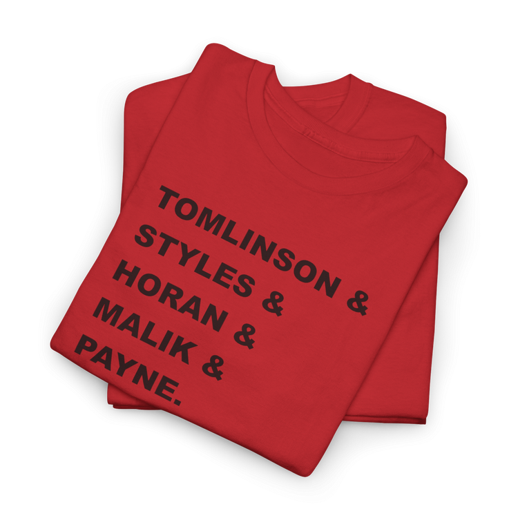 One Direction Band Line up