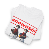 Snowasis some might sleigh Christmas jumper custom design