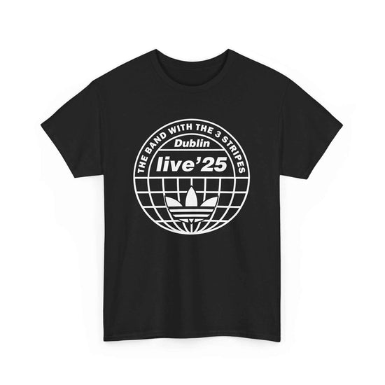 Oasis The Band with 3 Stripes Live 25 Custom location T-shirt