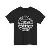 Oasis The Band with 3 Stripes Live 25 Custom location T-shirt