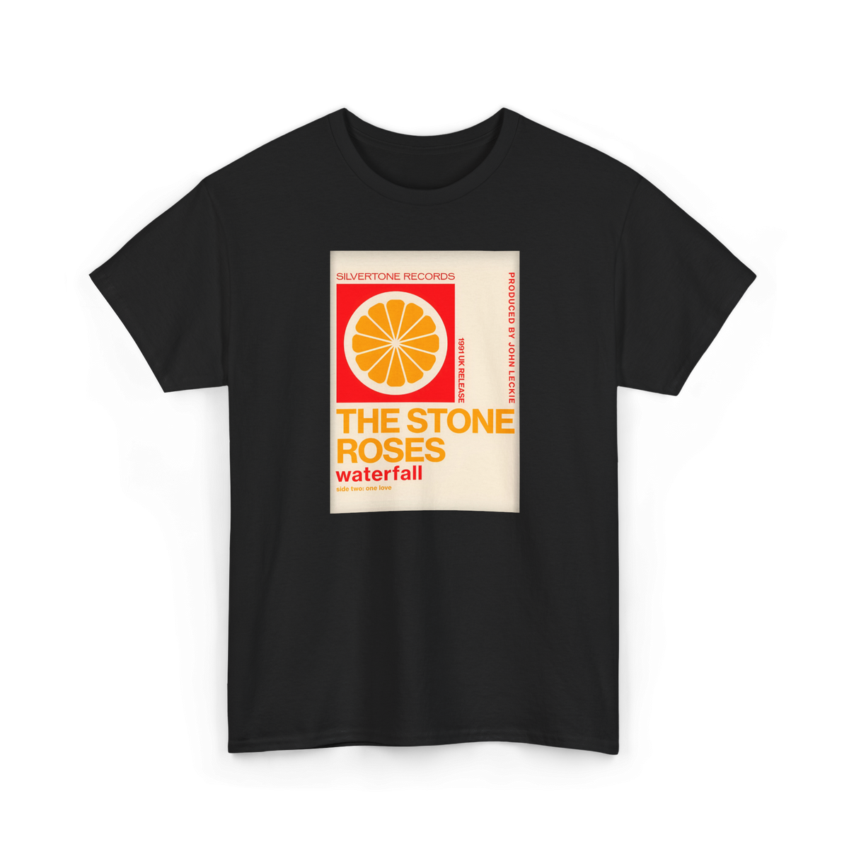 The Stone Roses "Waterfall" custom design T-shirt
