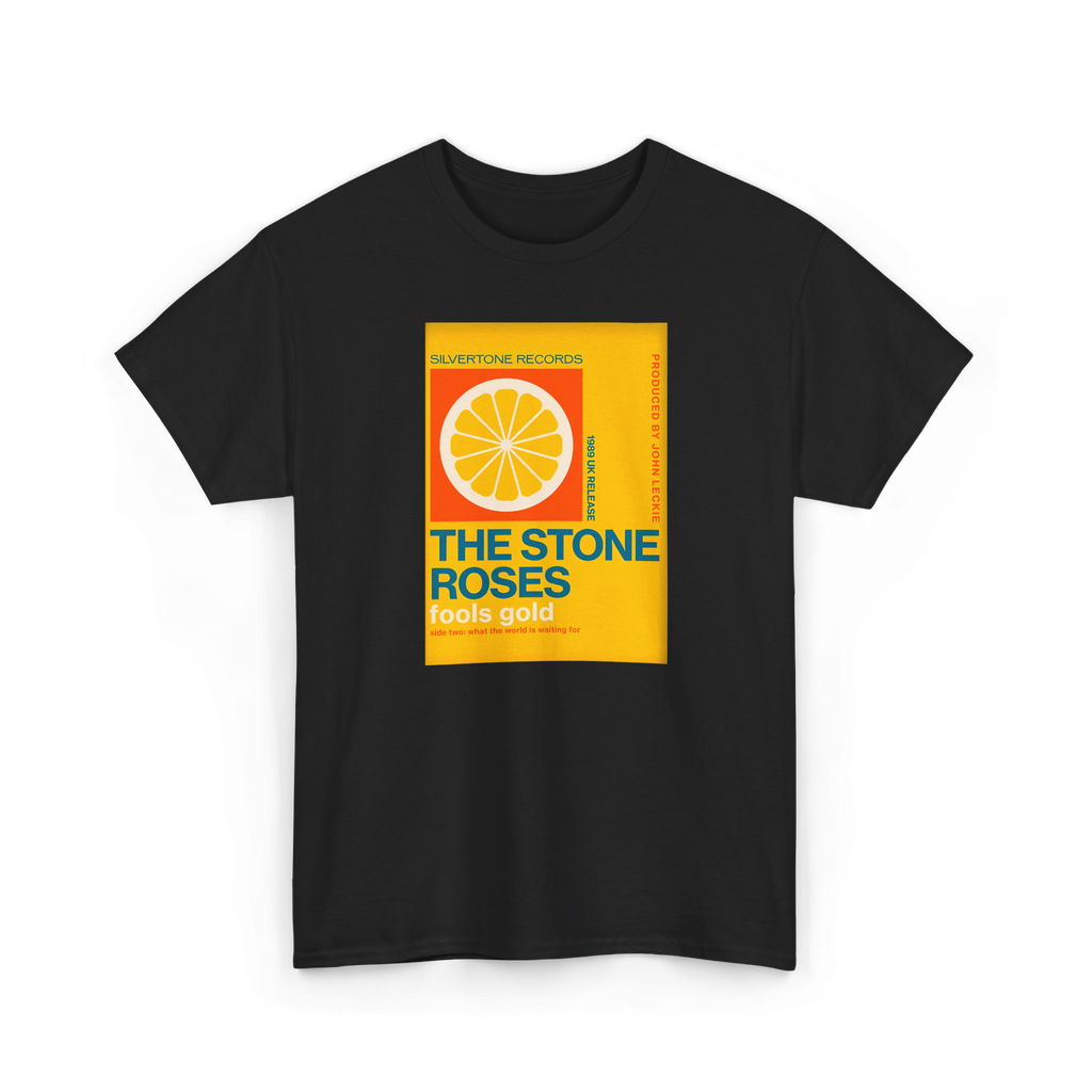 The Stone Roses "Fools Gold" custom design T-shirt