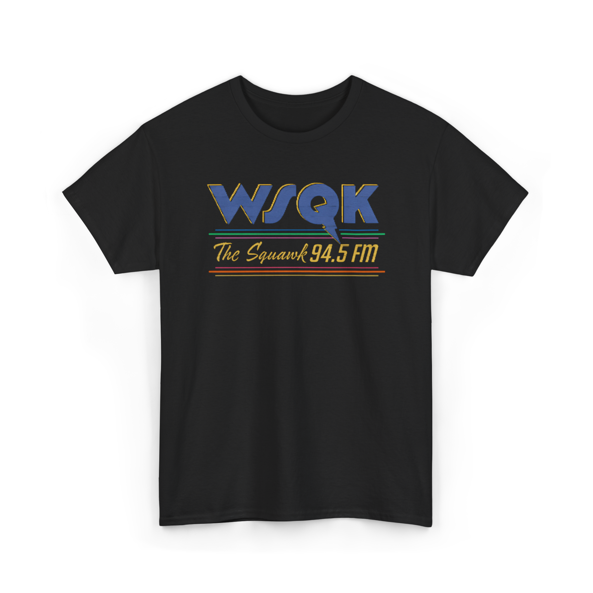 Stranger Things "WSQK The Squark 94.5 FM" custom design