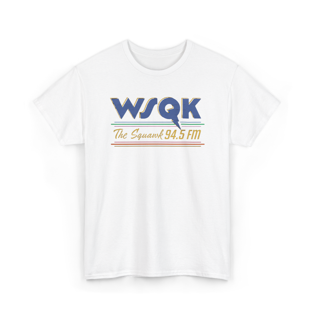 Stranger Things "WSQK The Squark 94.5 FM" custom design