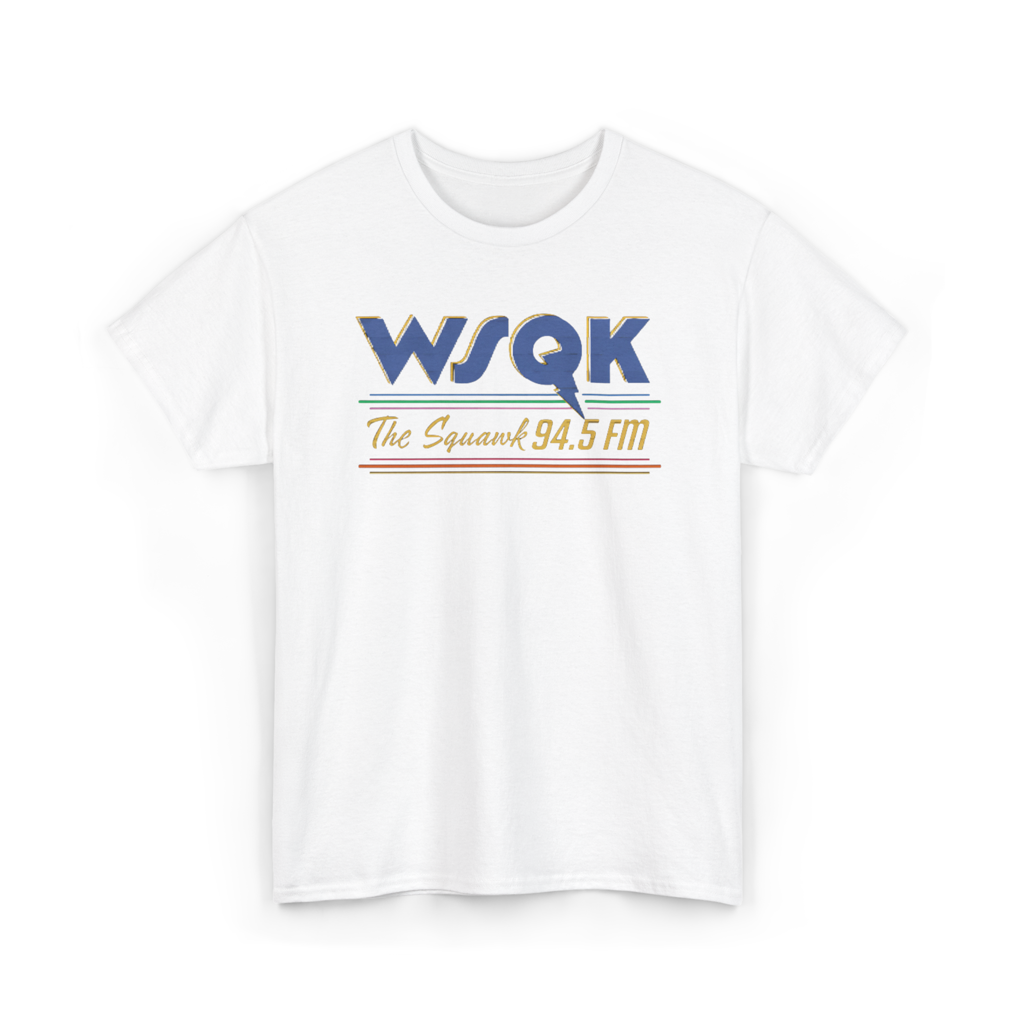 Stranger Things "WSQK The Squark 94.5 FM" custom design