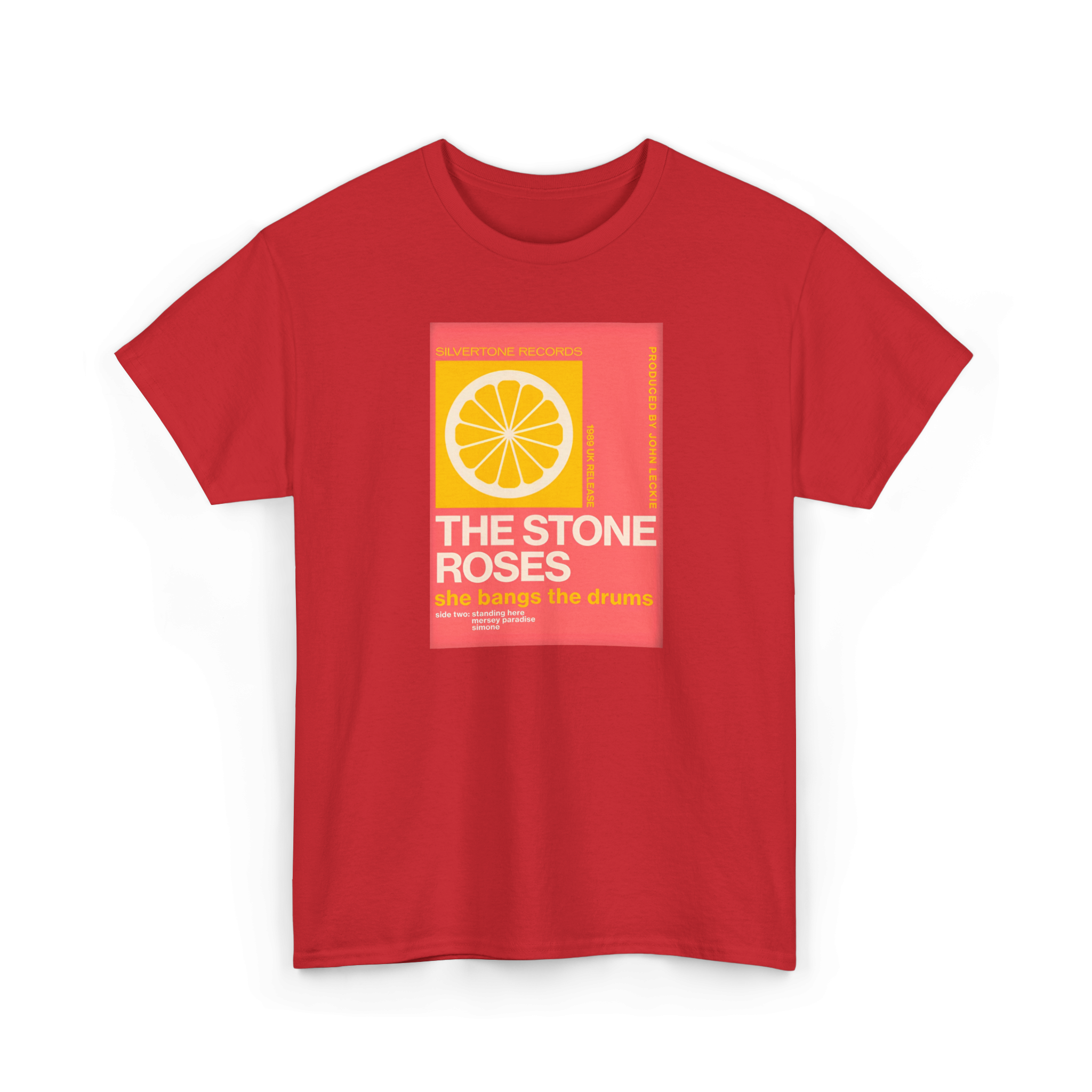 The Stone Roses "She bangs the drums" custom design T-shirt