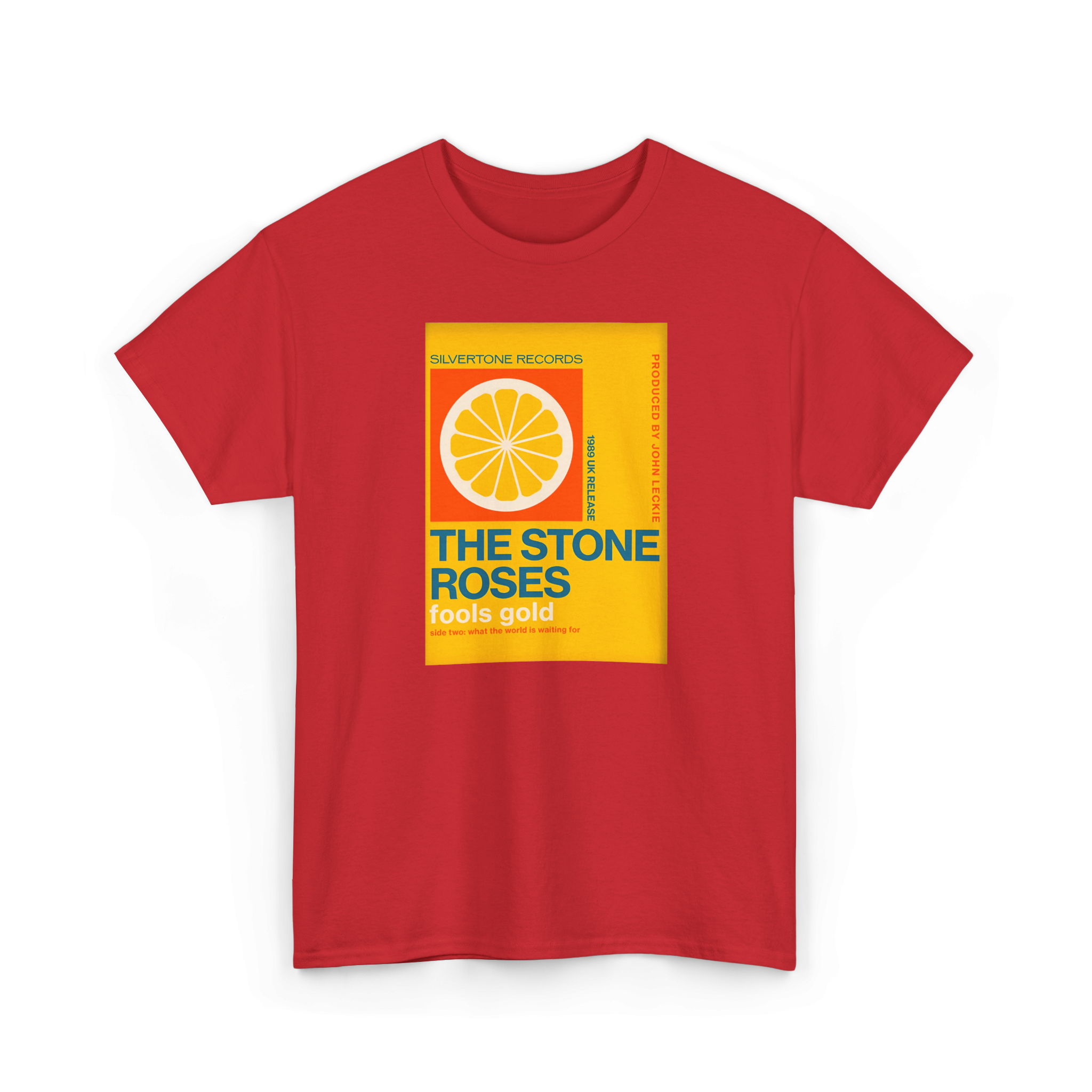 The Stone Roses "Fools Gold" custom design T-shirt