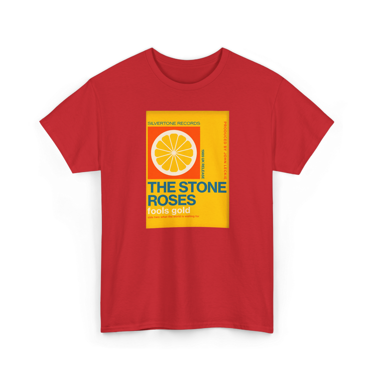 The Stone Roses "Fools Gold" custom design T-shirt