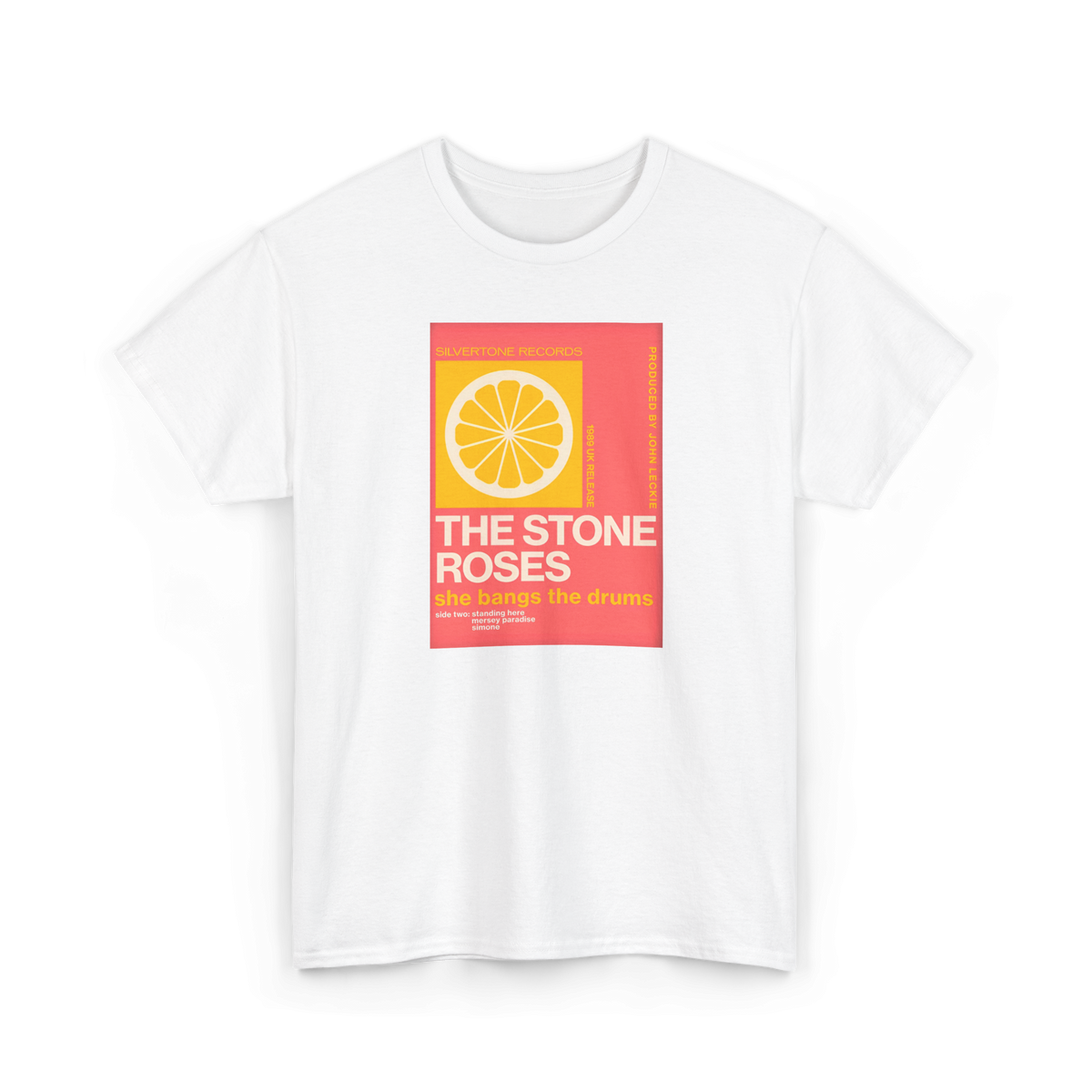 The Stone Roses "She bangs the drums" custom design T-shirt