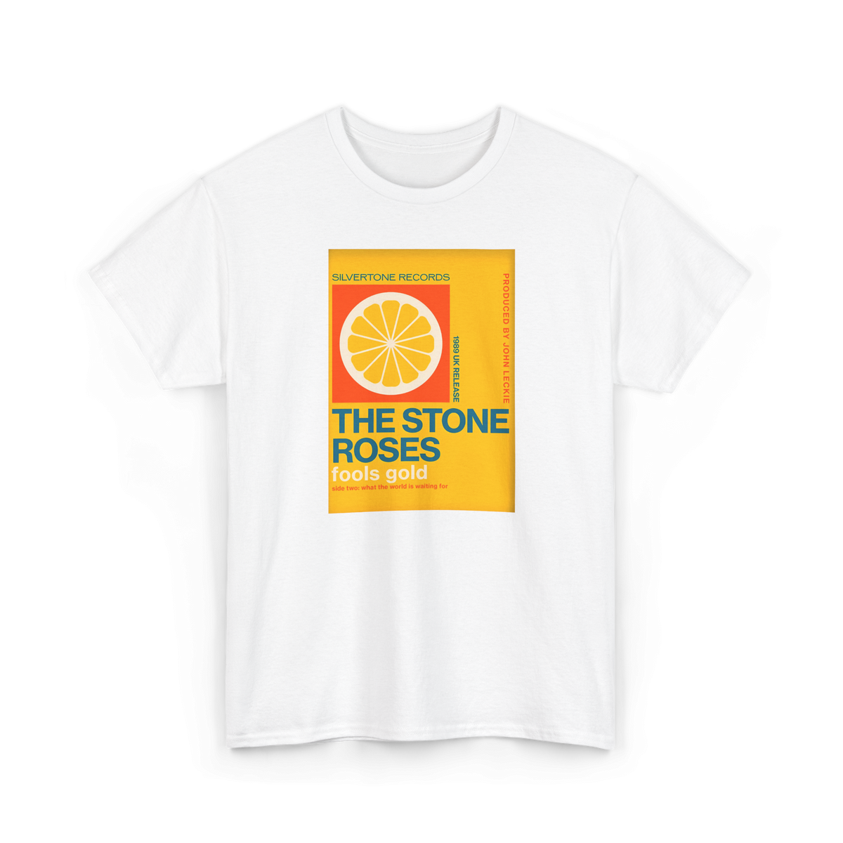 The Stone Roses "Fools Gold" custom design T-shirt