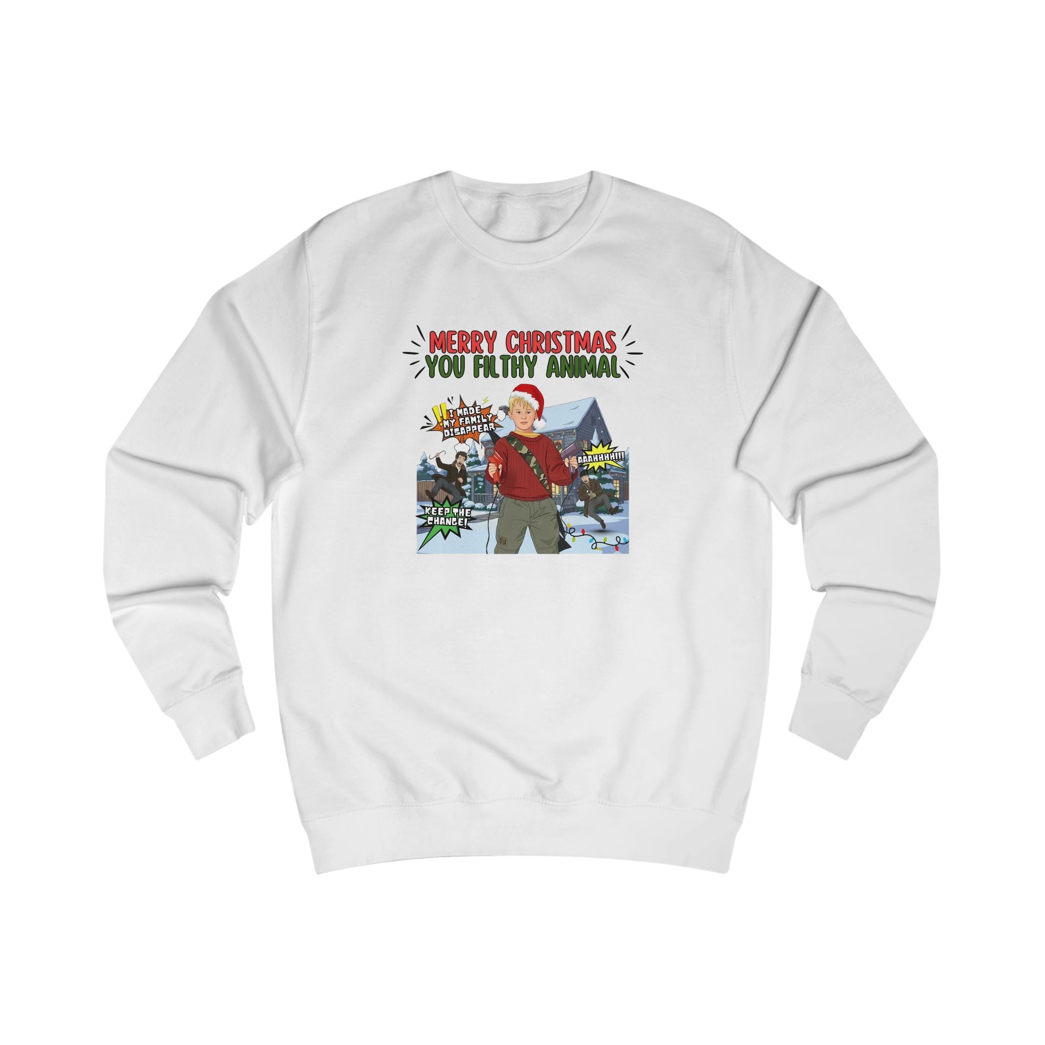 Home Alone Christmas Jumper custom design