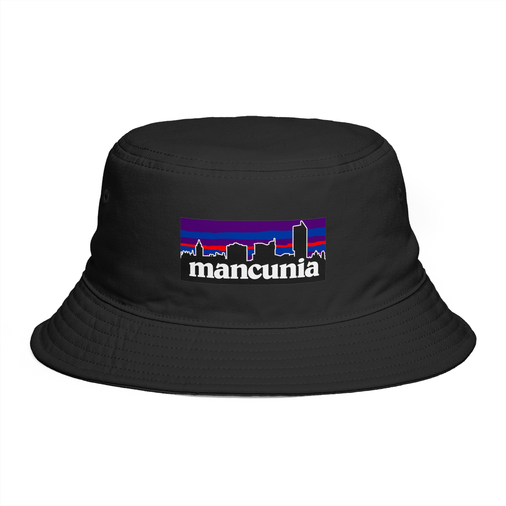 Mancunia "Purple" bucket hat