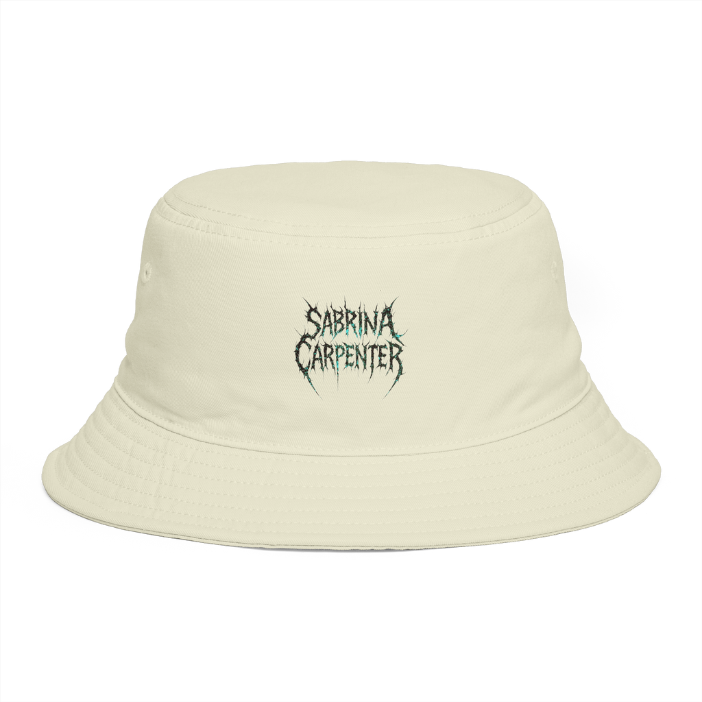 Sabrina Carpenter Gothic Design Bucket Hat