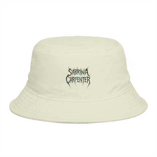 Sabrina Carpenter Gothic Design Bucket Hat
