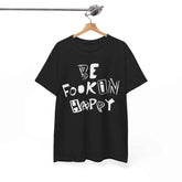 Yungblud "Be Fookin Happy" custom design T-shirt