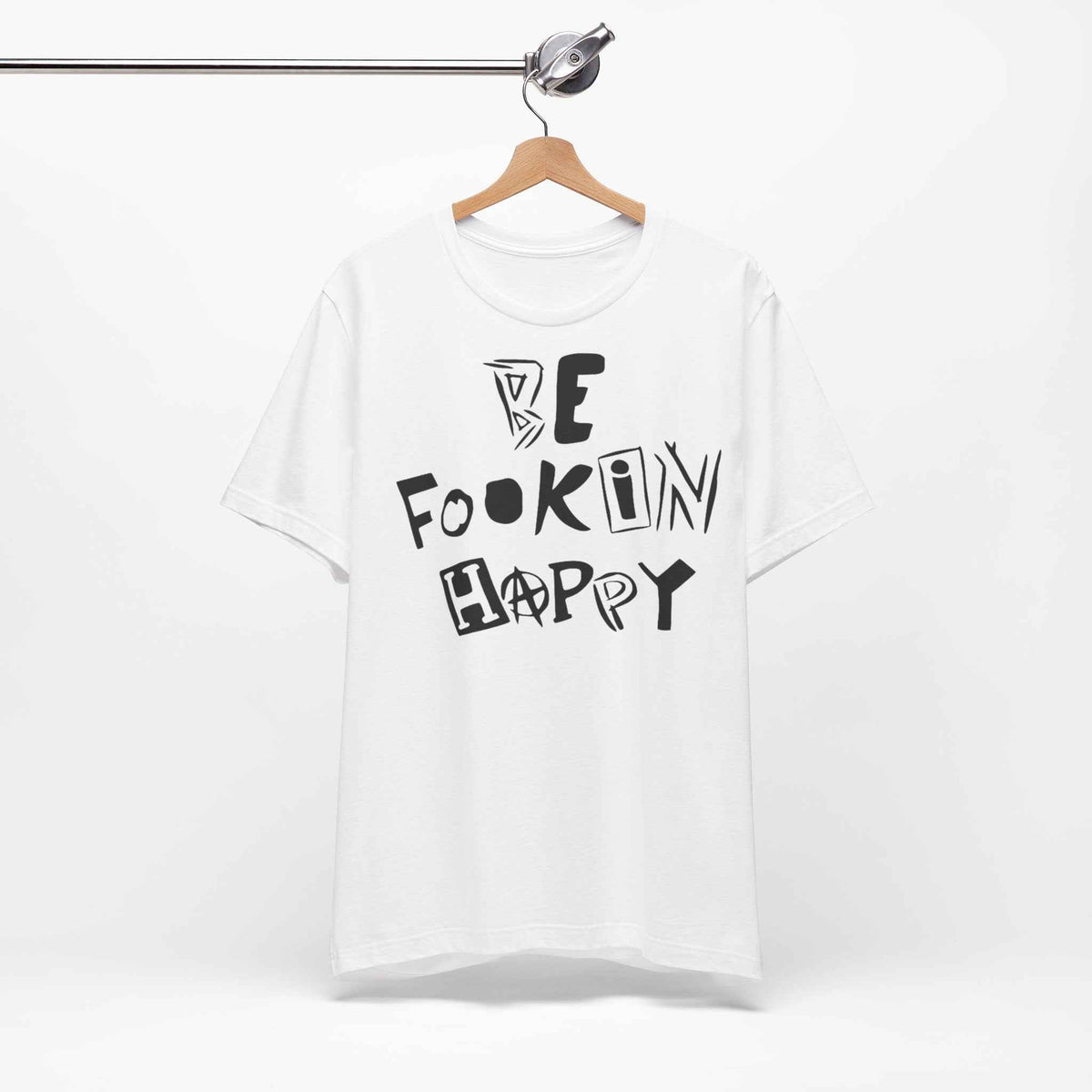 Yungblud "Be Fookin Happy" custom design T-shirt