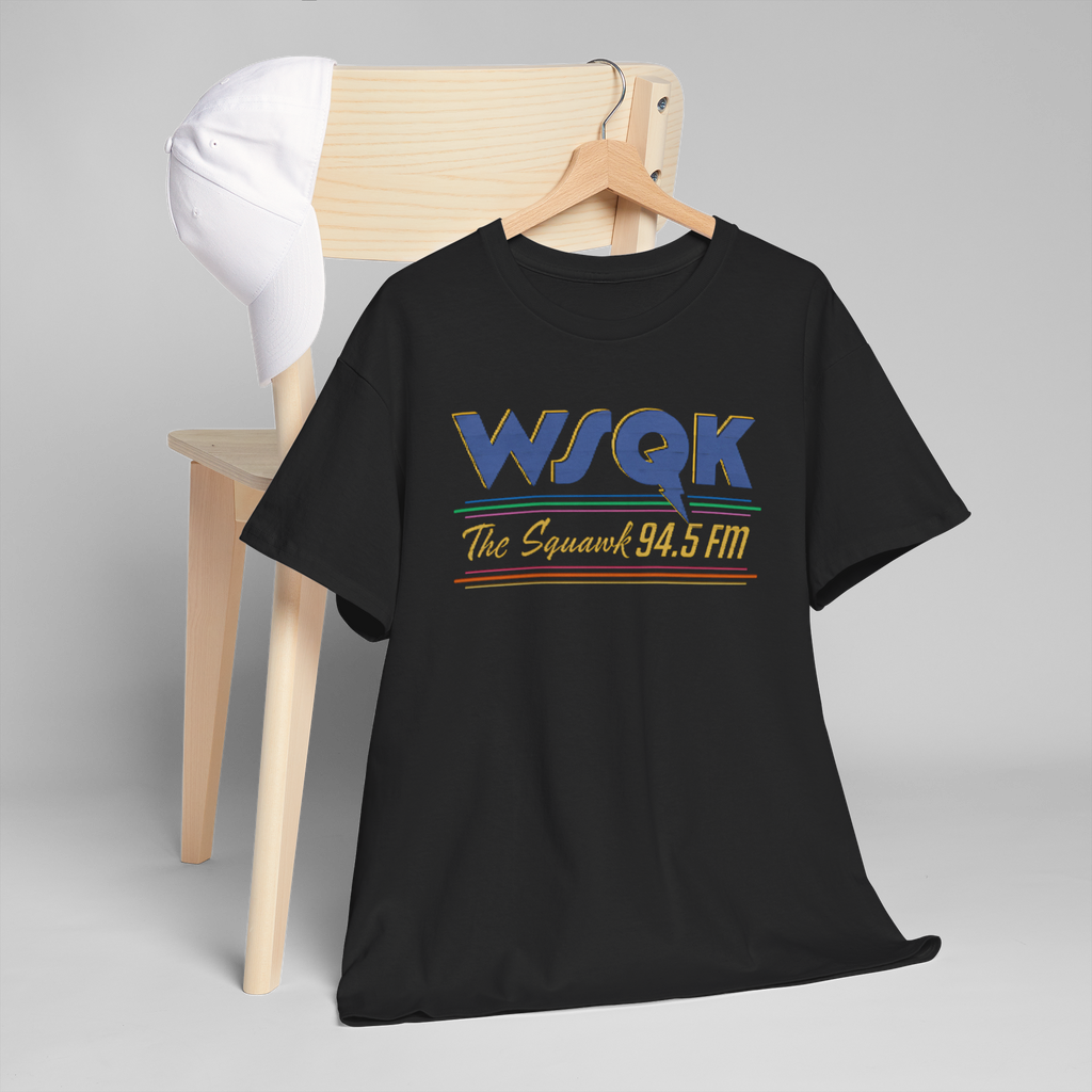 Stranger Things "WSQK The Squark 94.5 FM" custom design