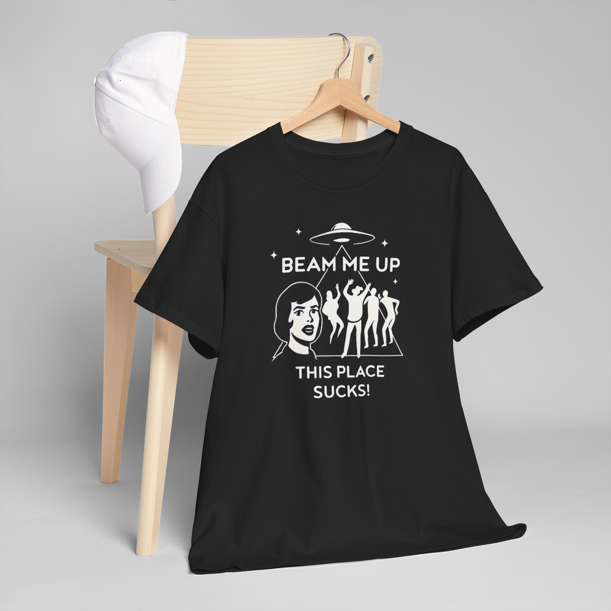 Stranger Things "Beam Me Up" Custom Design