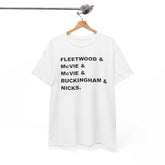 Fleetwood Mac T-shirt Line Up