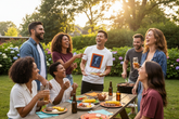 BBQ lifestyle mockup