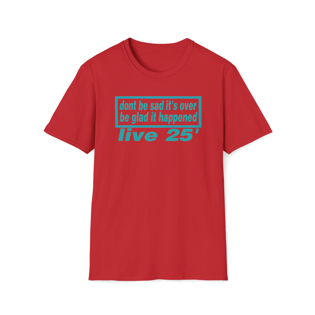 Oasis live 25' Dont be sad its over custom design Tshirt