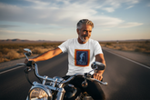 Biker lifestyle mockup
