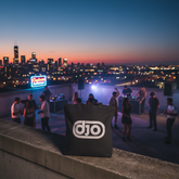 Black Djo tote - rooftop