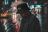 Black on-model