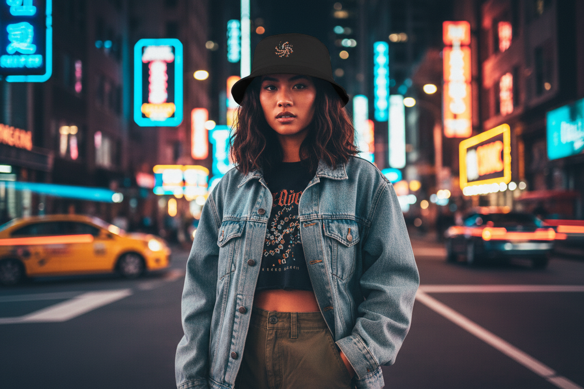Black on-model