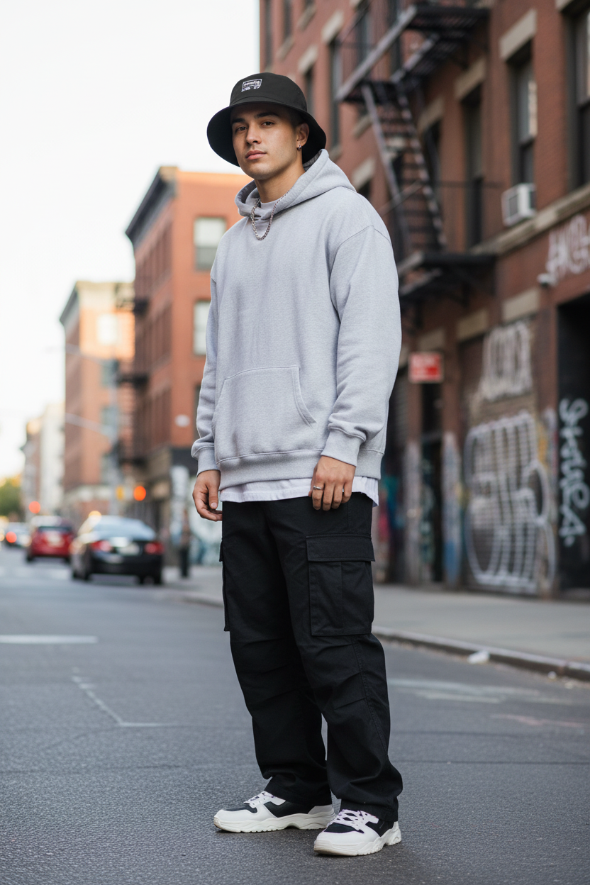 Black on-model