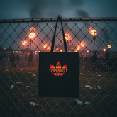 Black Prodigy tote - festival fence