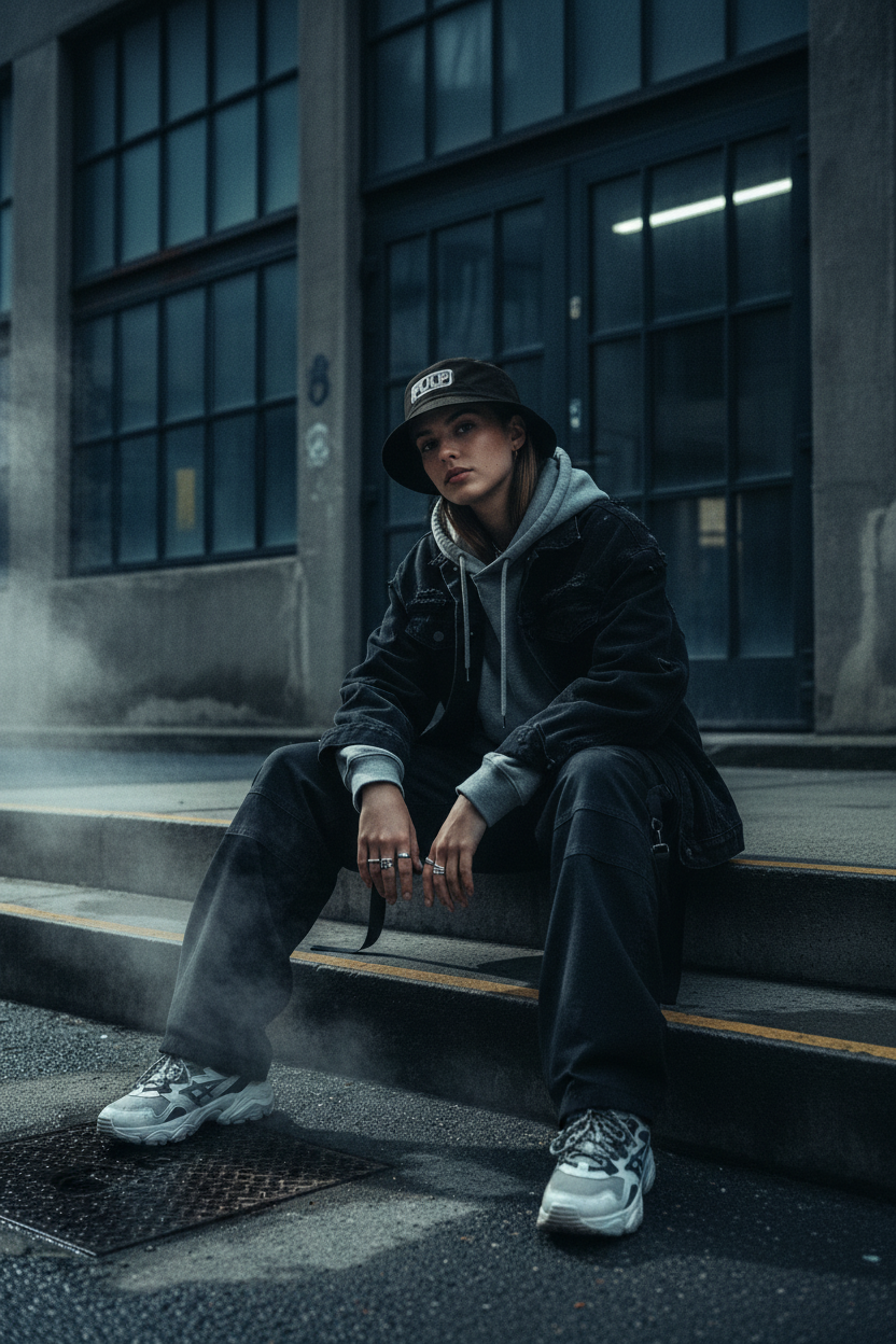 Black PULP Bucket Hat - Lifestyle