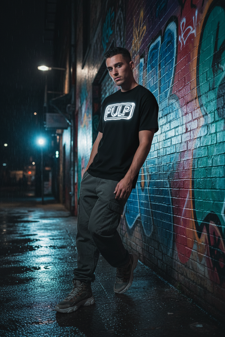 Black PULP Tee - Urban Lifestyle