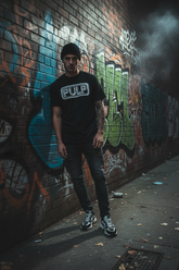 Black PULP Tee - Urban Lifestyle