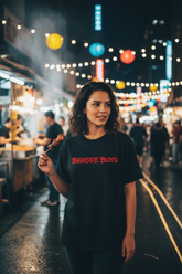 Black red - street food market