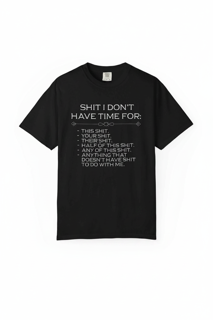 Black Tee Ghost