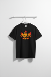Black tee hanging studio