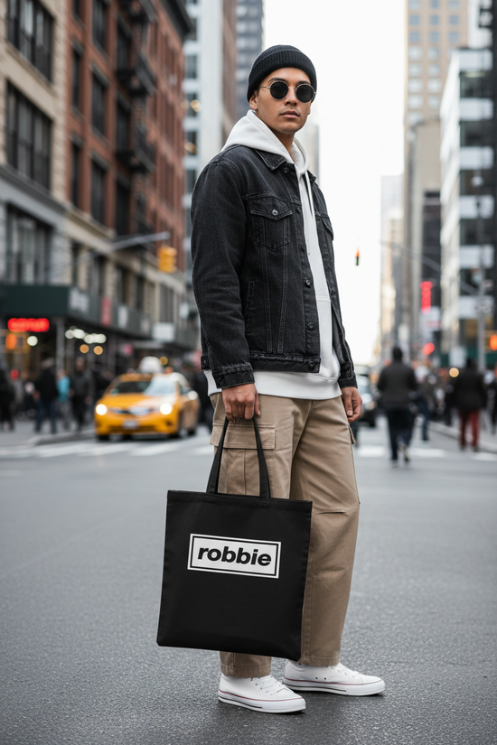 Black tote – urban streetwear carry