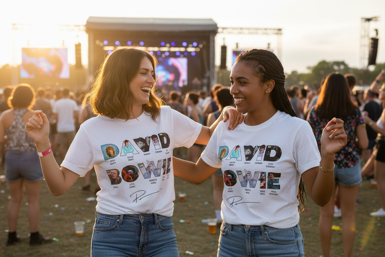 Concert duo mockup