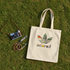Cream Adored tote - festival flat lay