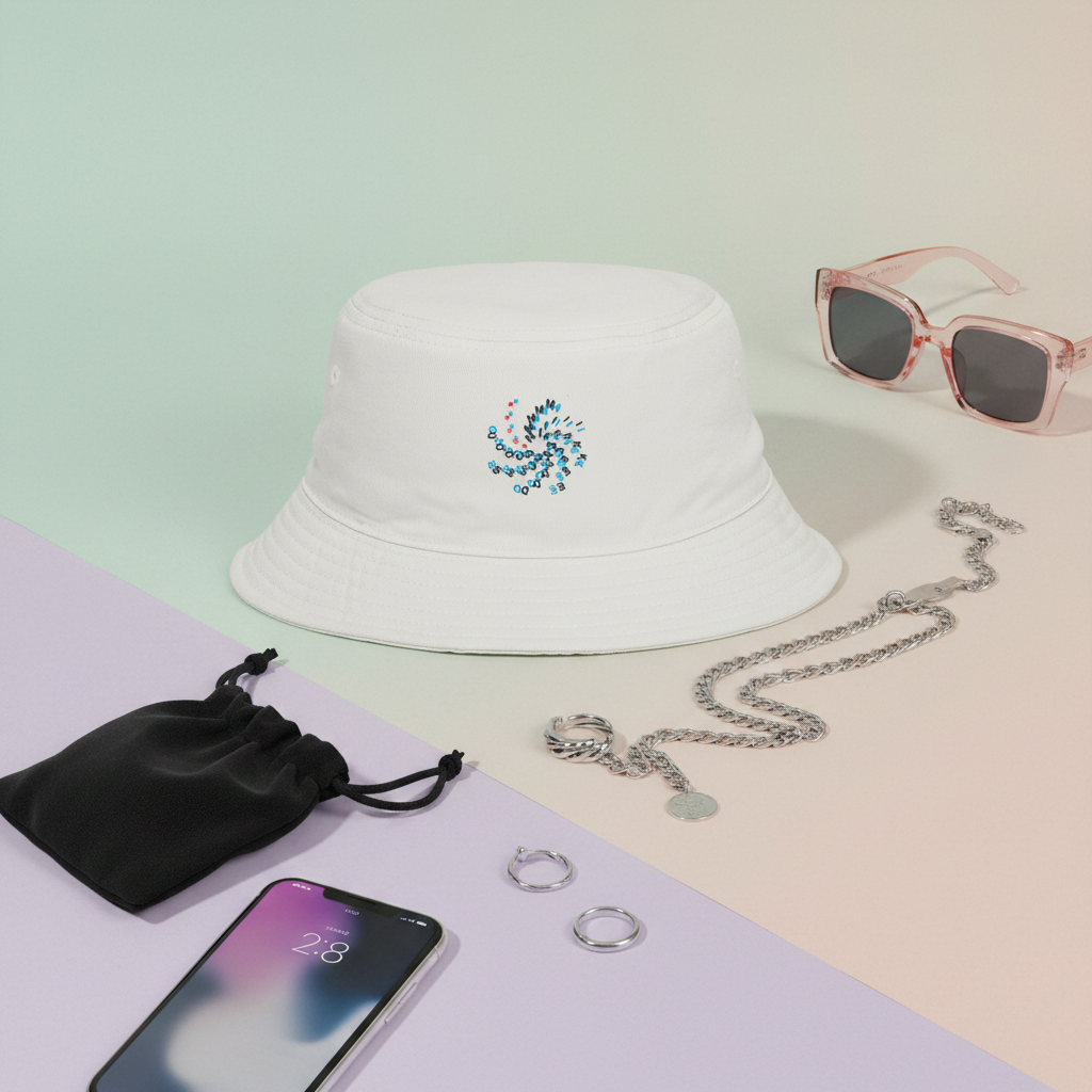 Cream flat lay