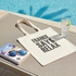Cream Frankie tote - poolside