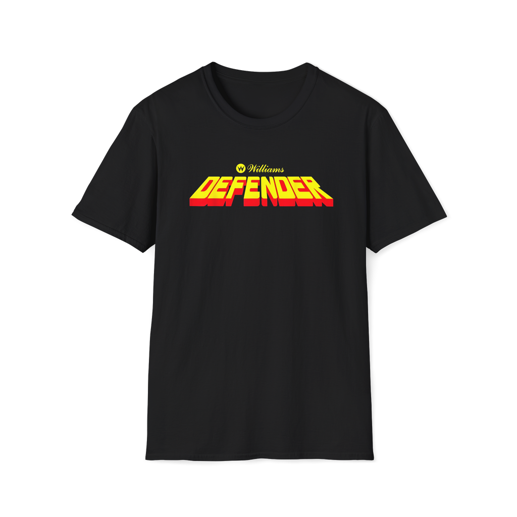 1980s Defender Arcade logo Custom Tshirt