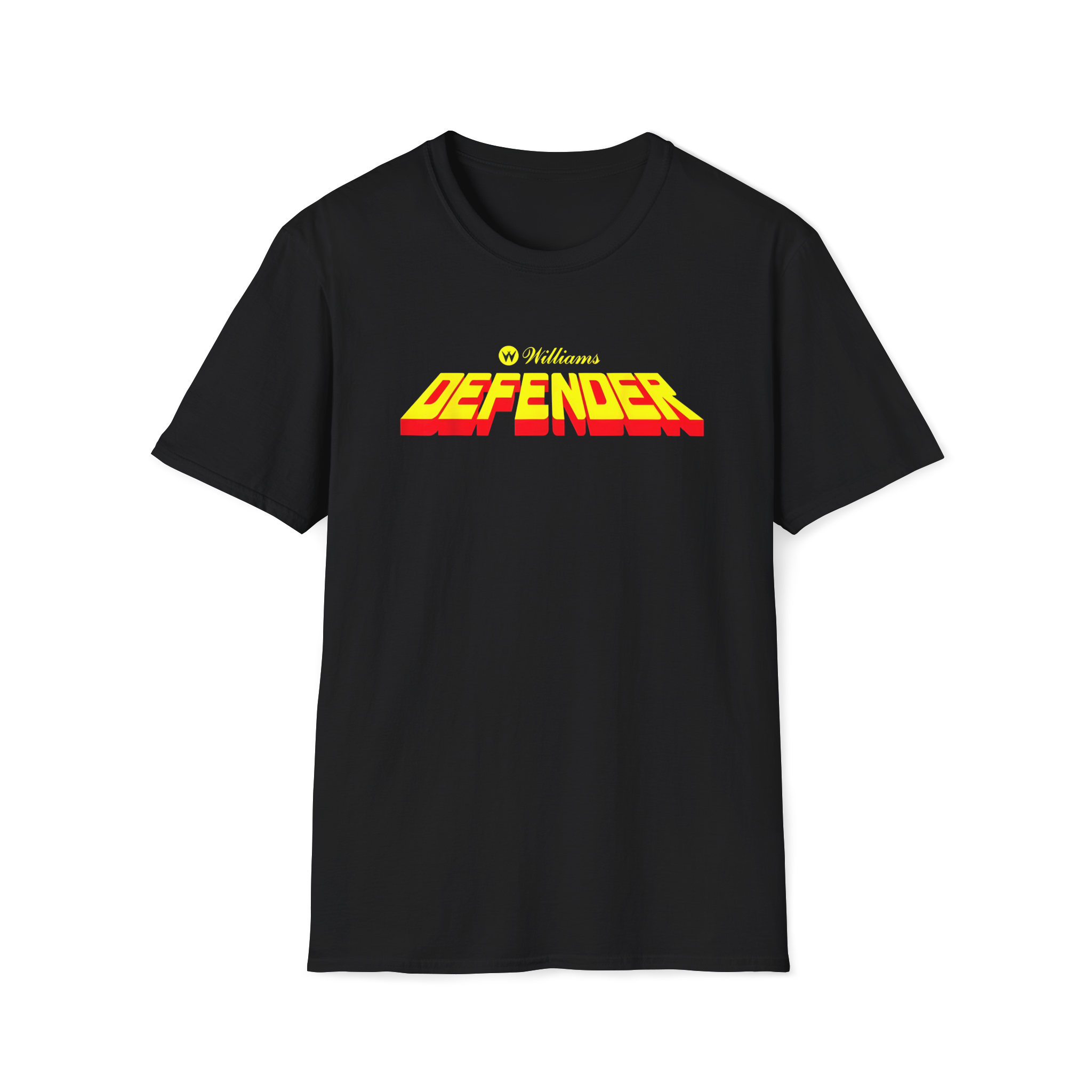 1980s Defender Arcade logo Custom Tshirt