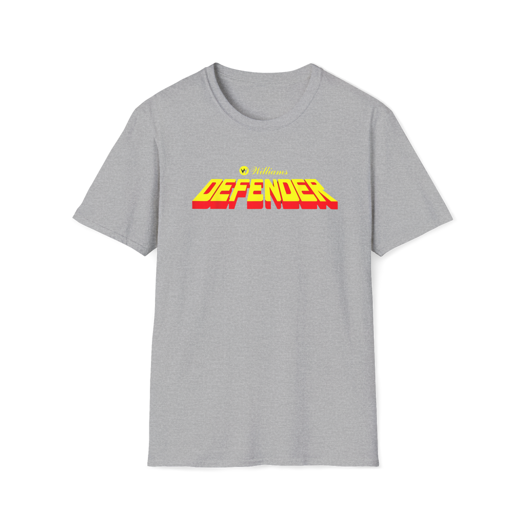 1980s Defender Arcade logo Custom Tshirt