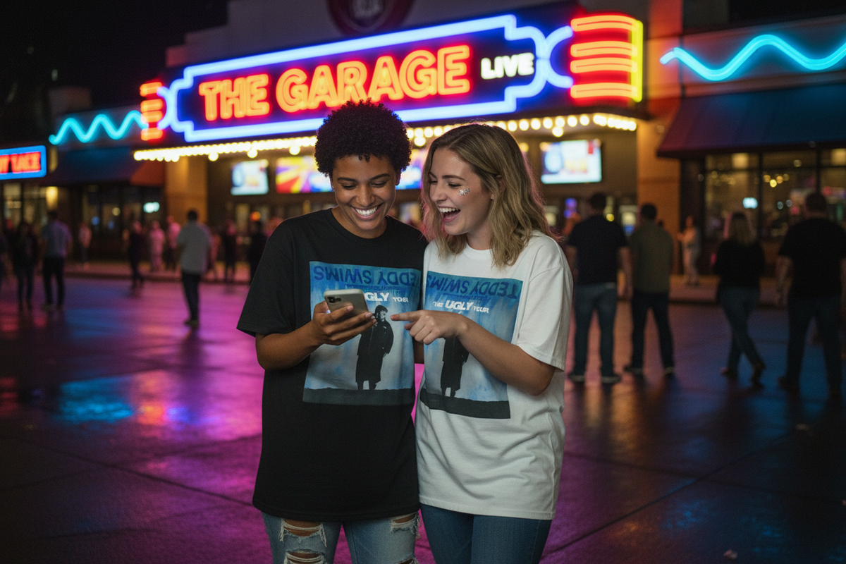 Friends Outside Venue