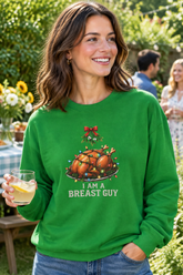 Irish green T-shirt, female garden mockup