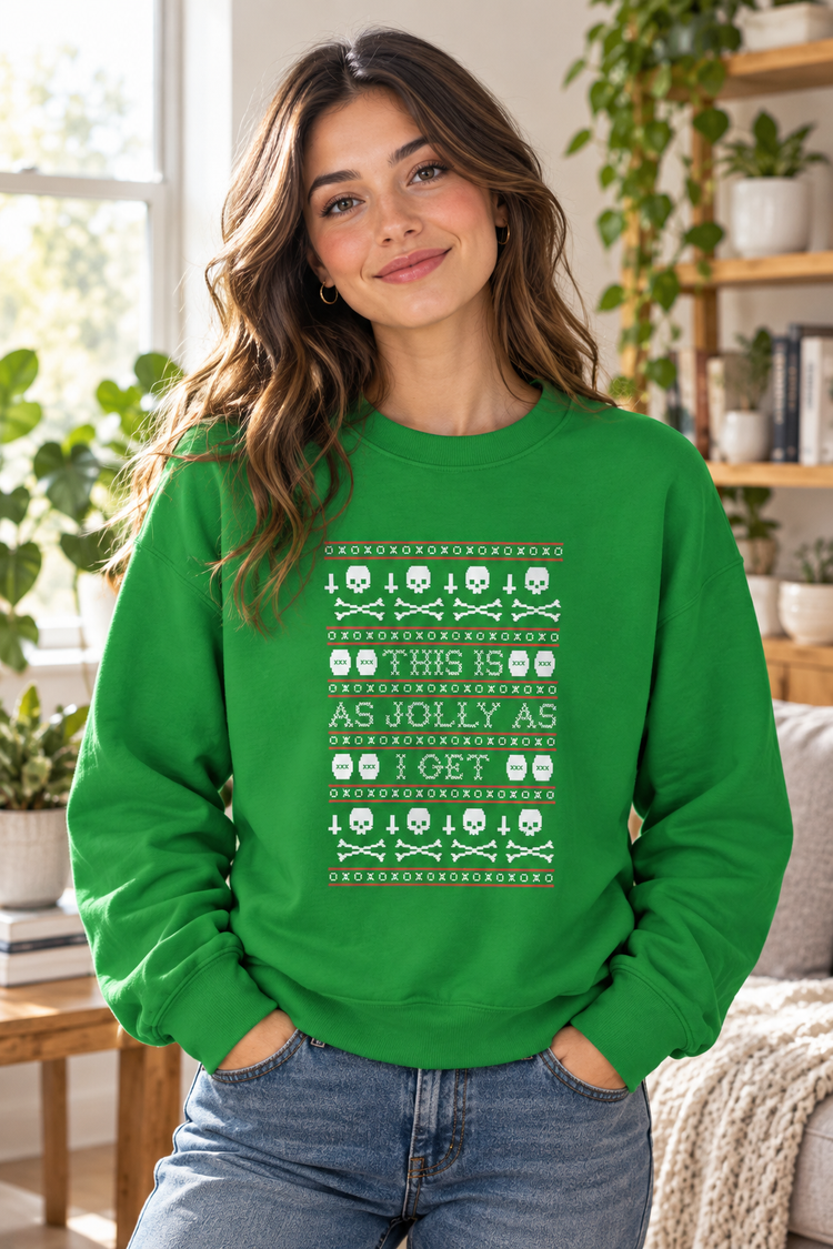 Irish green T-shirt, modern home mockup