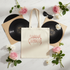Natural canvas flat lay